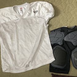 Used Kids Football Clothes Protective Items Used