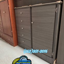 Grey Closet Wardrobe Dresser New Chest Ropero Nuevo Armoire 