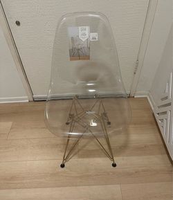 ACRYLIC DESK CHAIR