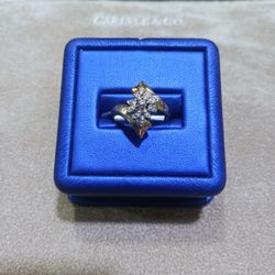 10k Gold Women's Ring With Diamond 
