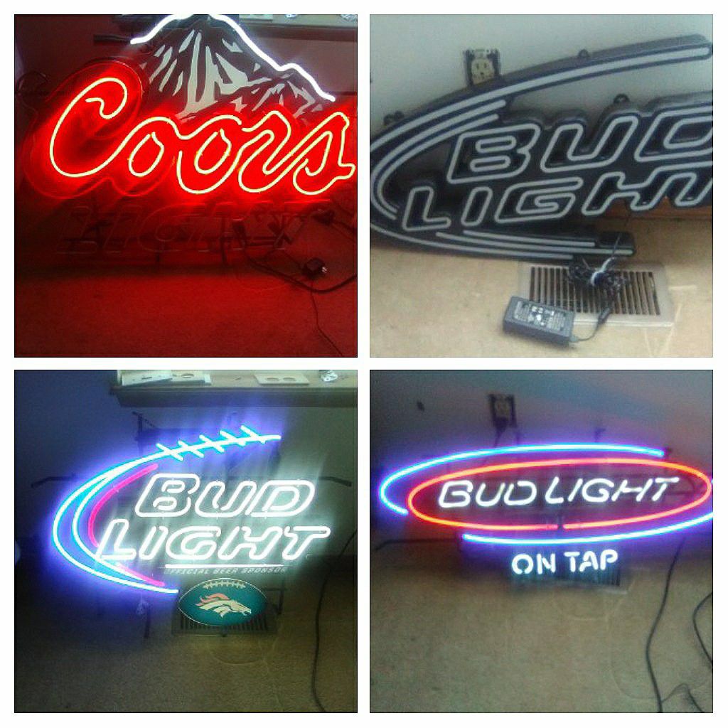 Neon Wall/Bar/Man Cave signs