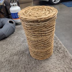 wicker laundry hamper