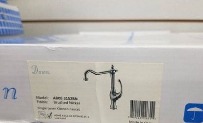 New Kitchen Faucets