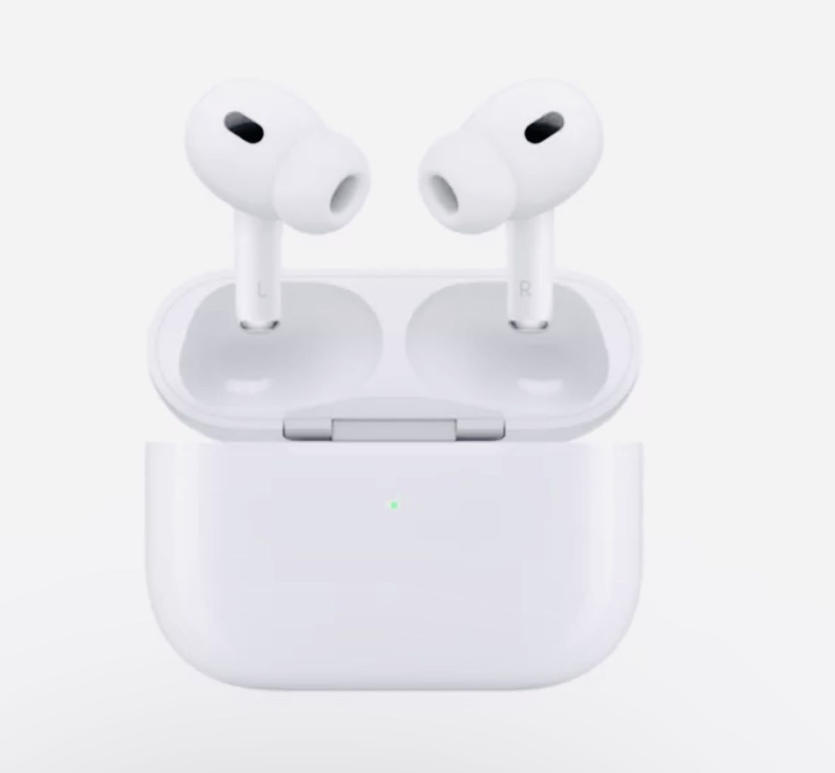 Apple AirPods Pro 2nd Generation with MagSafe Wireless Charging Case - White