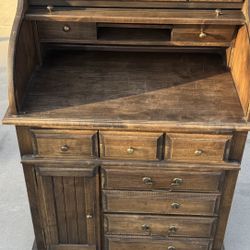 Vintage Roll Top Desk