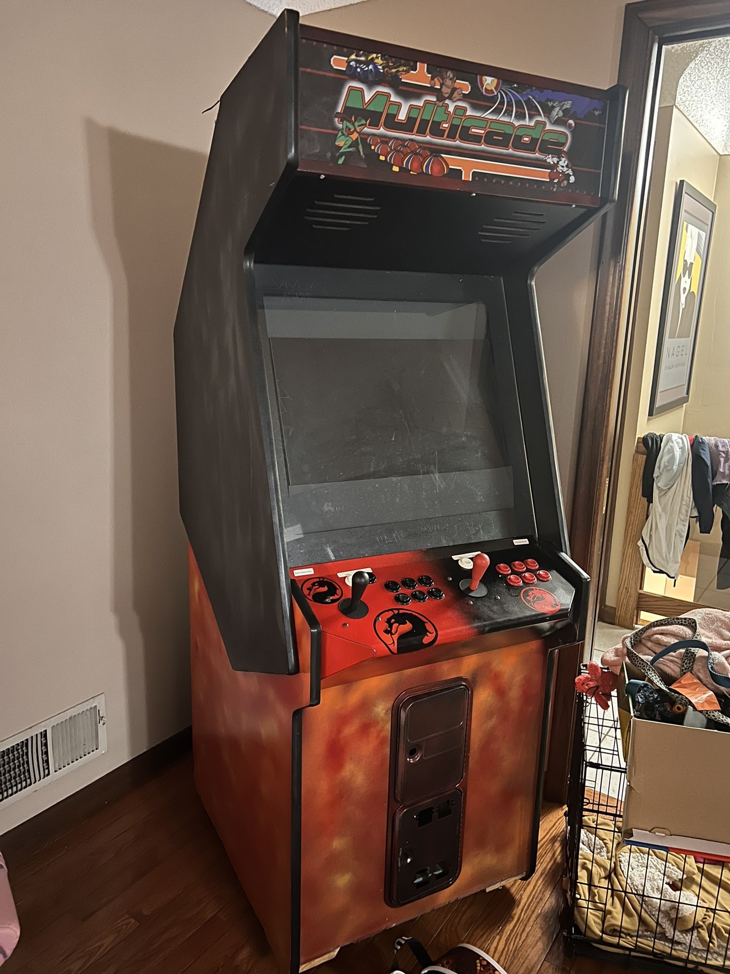 Arcade System Rebuilt 600+ Games CUSTOM BUILT From a 1980’s Cabinet PRICE NEGOTIABLE