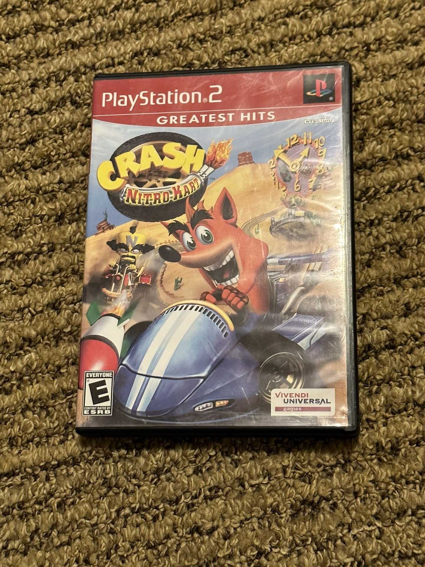 PlayStation 2 pS2 Crash Nitro Kart