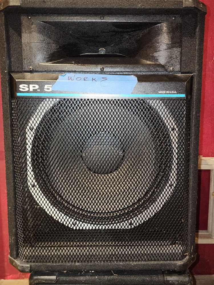 Peavey SP5xt Speaker Pair 15" And Horn