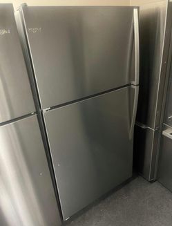 Whirlpool Top Mount Stainless Steel Fridge