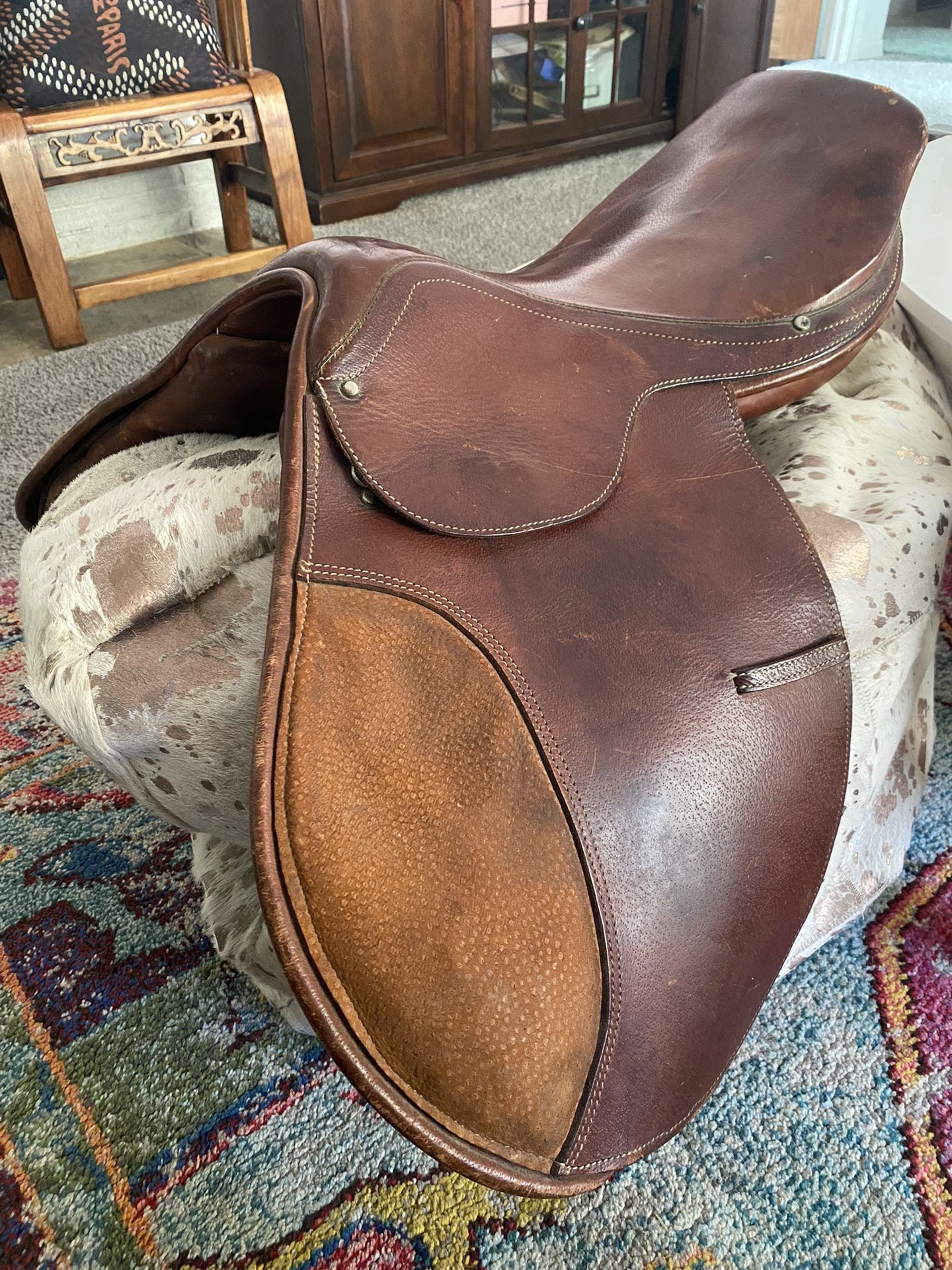 Rossi Y Caruso 18” English AP Saddle
