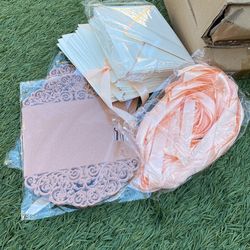 Invitations -blank Quinceañera , Wedding Or Birthday Party