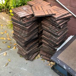 Patio Wood Floor Tiles 