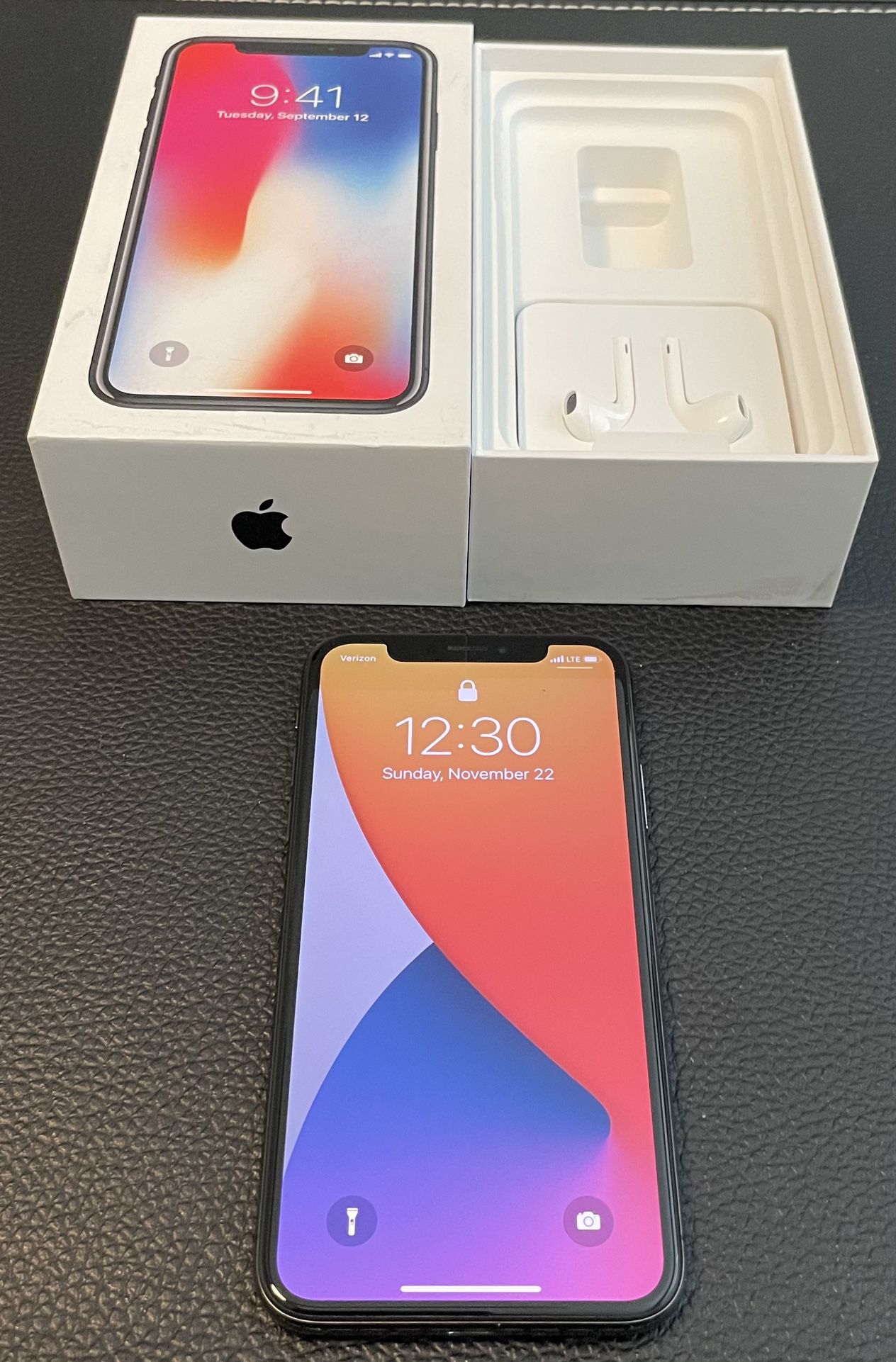 iPhone X, Space Gray, 64GB