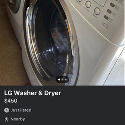 Lg Washer And Dryer