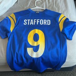 Matthew Stafford Jersey Youth Medium Los Angeles Rams