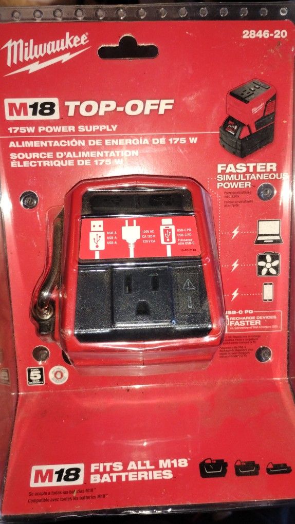 Milwaukee Power Supply 
