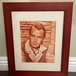 Alan Ladd Autographed Photo