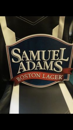 Samuel Adams Beer Sign