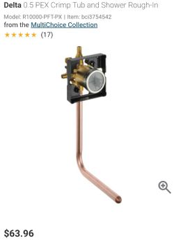 Delta Tub/Shower Deverter Valve  ($40)