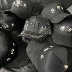 Barbas Hats “Platinum Snowflake” Hat