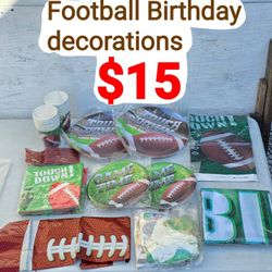 Football Birthday Party Decoration Kit 