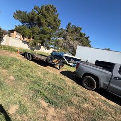 Car Hauler Trailer 20’x8.5’ Drive Over Fenders. Equipment Included