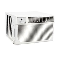  Finish: White Finish: White Koldfront 8000 BTU 115V  W indow Air Conditioner with 3500 BTU Heater and Remote Control Model:WAC8001W Ca