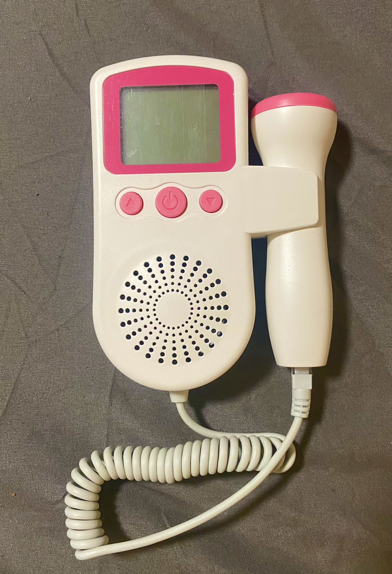 Pregnancy Fetal Baby Heart Rate Monitor Doppler At Home 