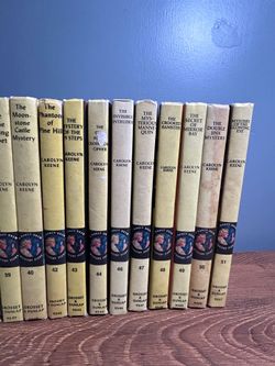 18 Nancy Drew mystery books!