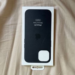 iPhone 14 Silicone Case Midnight
