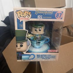 Funko Pop! Rides: Disneyland 65th Anniversary - Mad Hatter at the Mad Tea Party in a New condition 