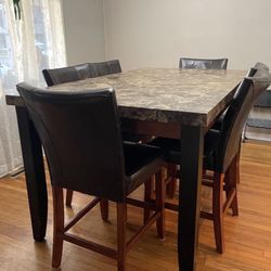 Dining Set 4 Chairs - All In Good Condition 