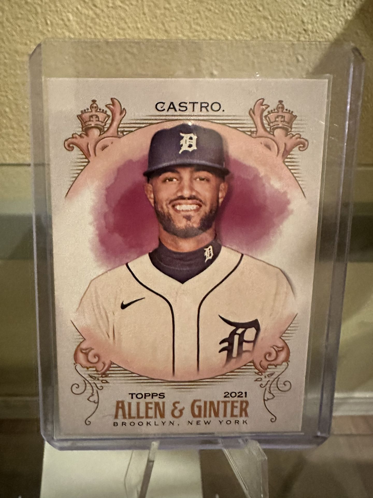 MLB baseball Card Willi Castro Detroit Tigers 1/1