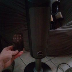 Space Heater Lasko 6350 ceramic pedestal  tower radiate powerful heat whole room