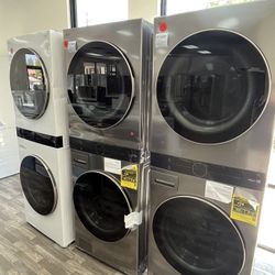 LG Gas WashTowers As Low As $1249, Fully Tested, One Year Warranty