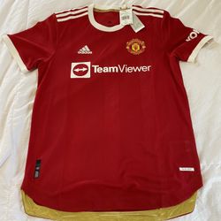 Medium Manchester United adidas 2021/22 Home Jersey - Red