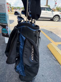 Fathom titanium matrix golf clubs