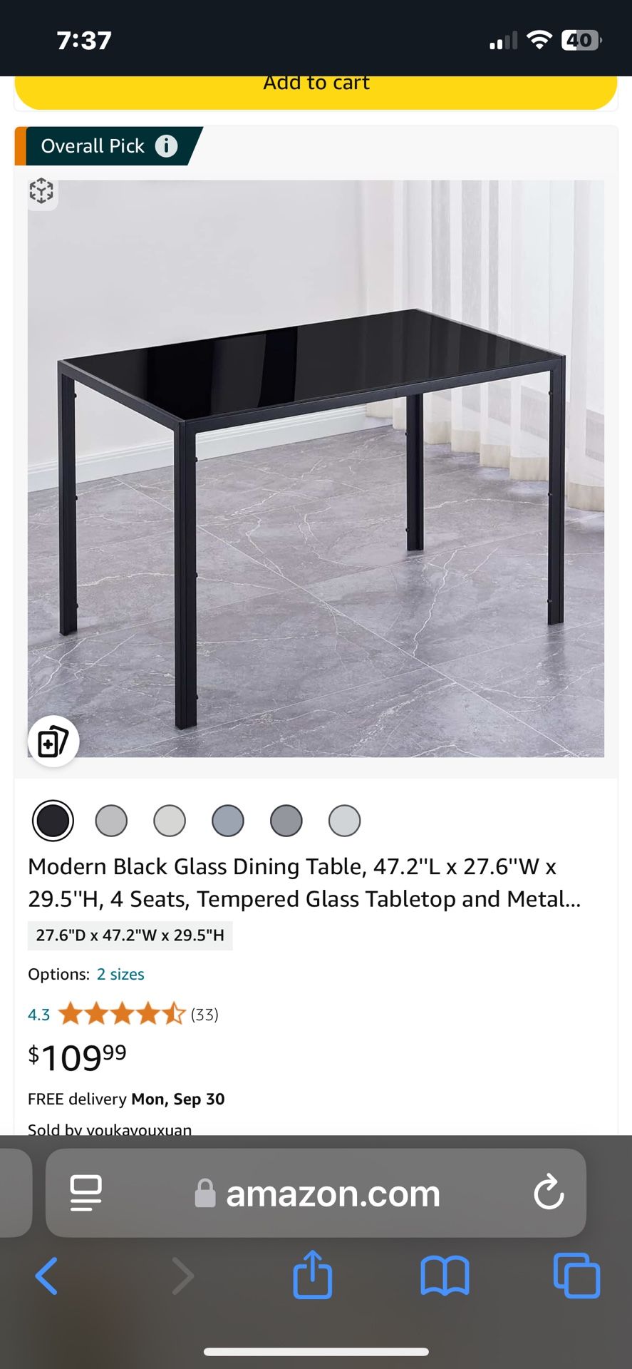 Kitchen Table