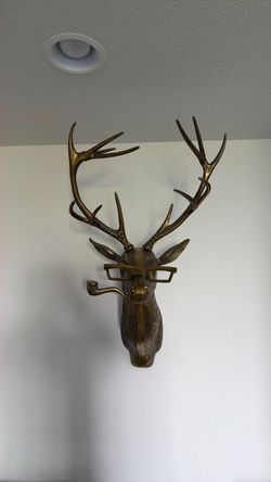 Decorative Deer Head Wall Mount