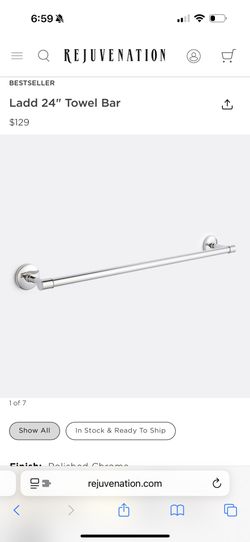 Towel Bar 24 Inch rejuvenation Brand