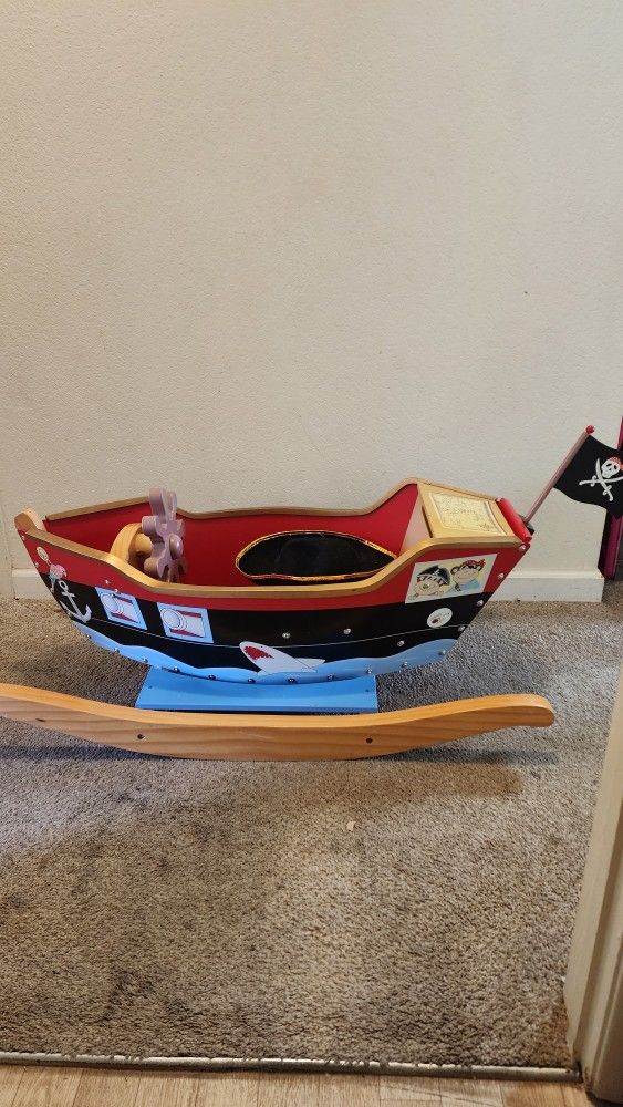 Pirates Island Rocker Boat