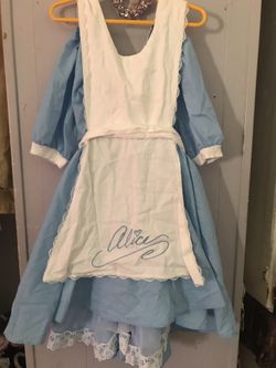 Alice in wonderland dress