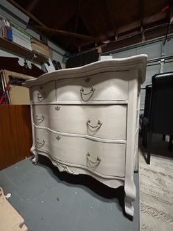 Real antique French provincial dresser