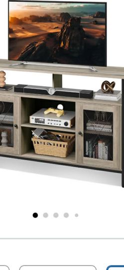 Entertainment Stand With Shelves