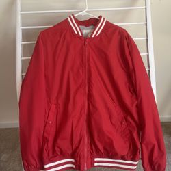H&M QUILT BASEBALL JACKET 