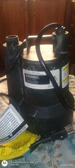 1/6sump pump