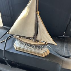 Cast Iron Sail Boat-$20.00