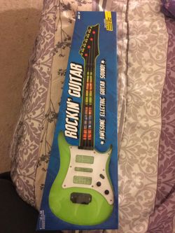 Rocking guitar