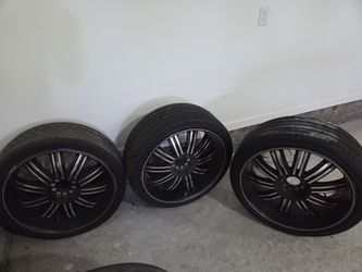 22 tires and rims