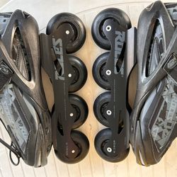 Roces  Men’s Inline Skate - Mod. Dodge Black Charcoal  Sz 10.5.